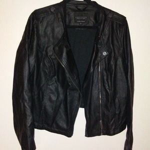 Sanctuary Leather Jacket Women's